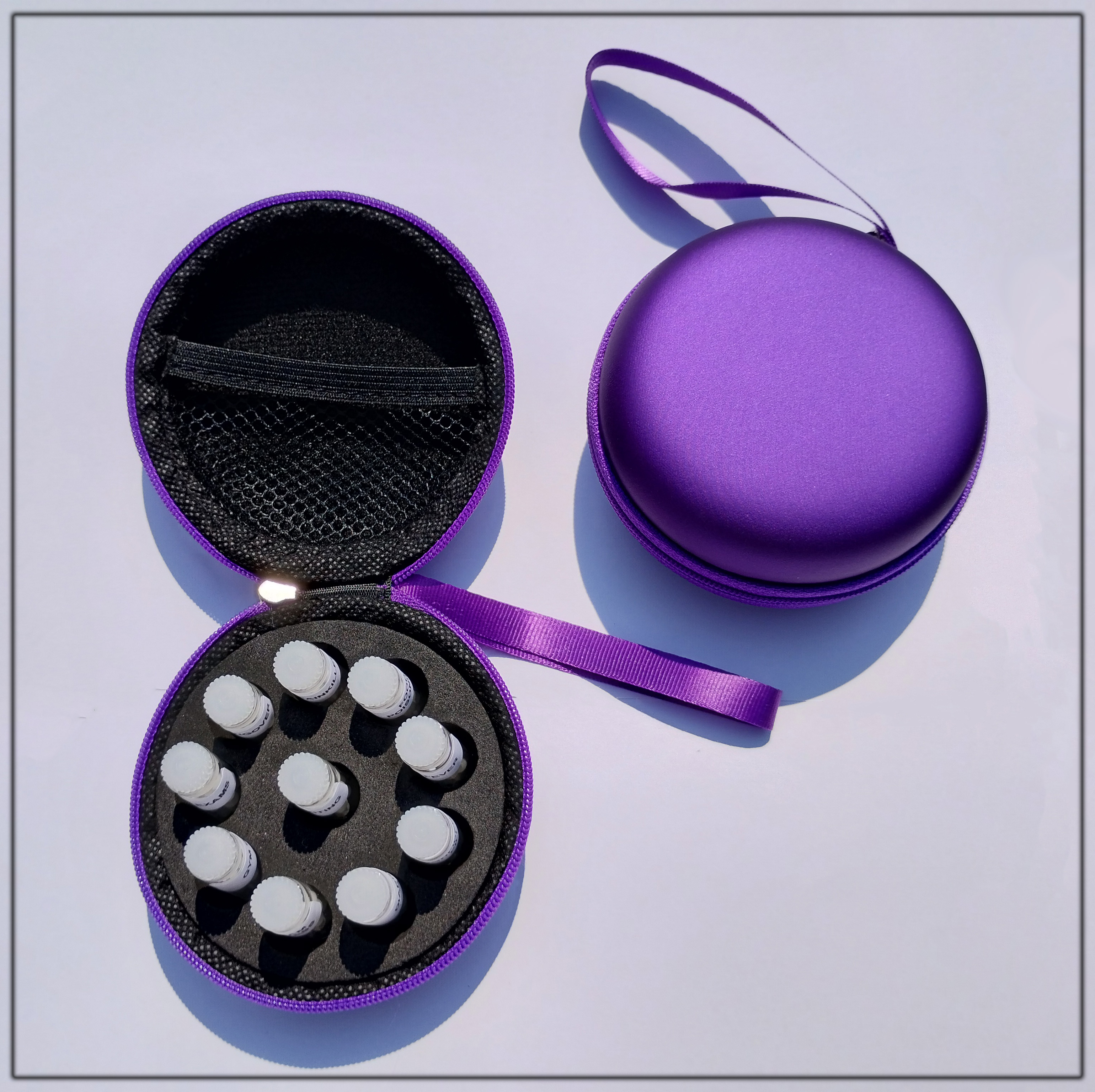 Purple Round Shape Remedy Holder
